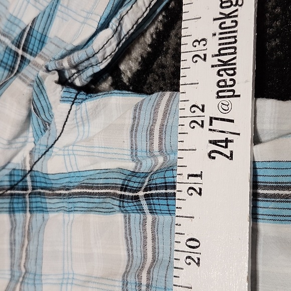 BKE EMBROIDERED PLAID SNAP-BUTTON LONG-SLEEVED SHIRT - Picture 6 of 13
